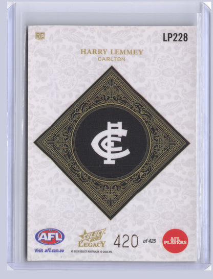 Harry Lemmey 2023 Select Legacy Plus RC 420/425