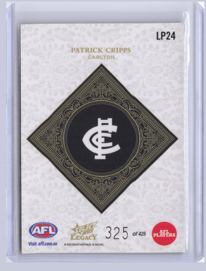 Patrick Cripps 2023 Select Legacy Plus 325/425