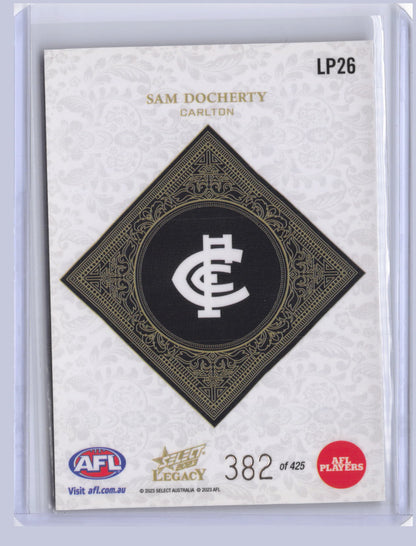 Sam Docherty 2023 Select Legacy Plus 382/425