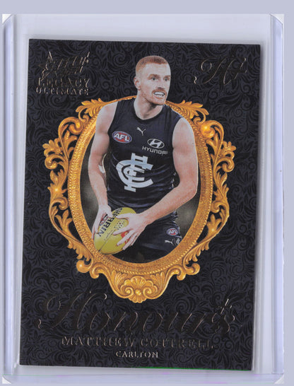 Matthew Cottrell 2024 Select Legacy Ultimate Honours + 058/125