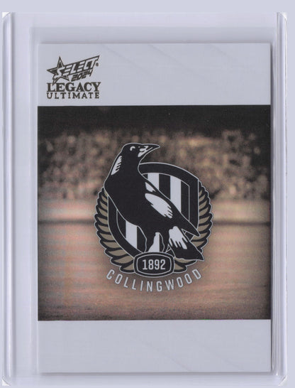Collingwood Checklist 2024 Select Legacy Ultimate 286/450
