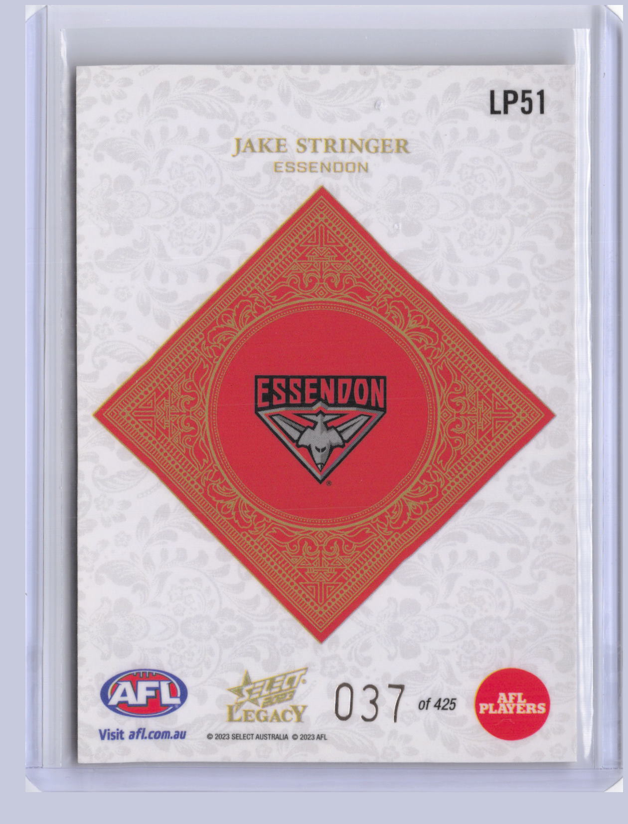 Jake Stringer 2023 Select Legacy Plus 37/425