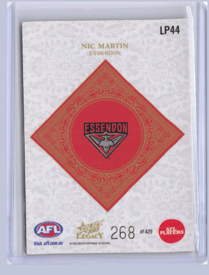 Nic Martin 2023 Select Legacy Plus 268/425