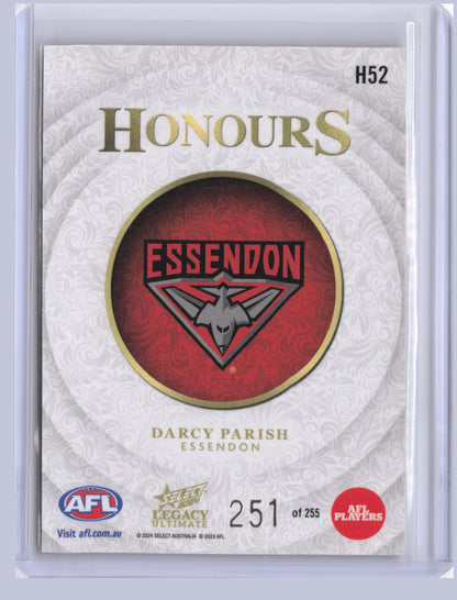 Darcy Parish 2024 Select Legacy Ultimate Honours 251/255