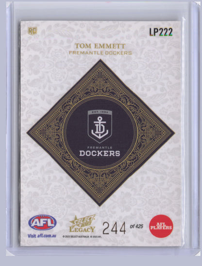 Tom Emmett 2023 Select Legacy Plus RC 244/425