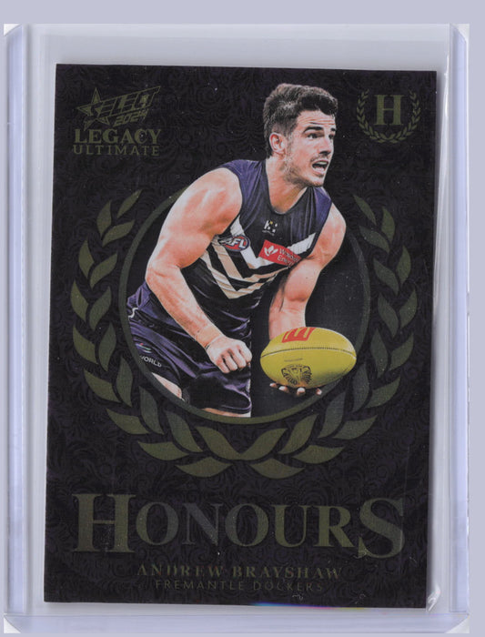 Andrew Brayshaw 2024 Select Legacy Ultimate Honours 109/255
