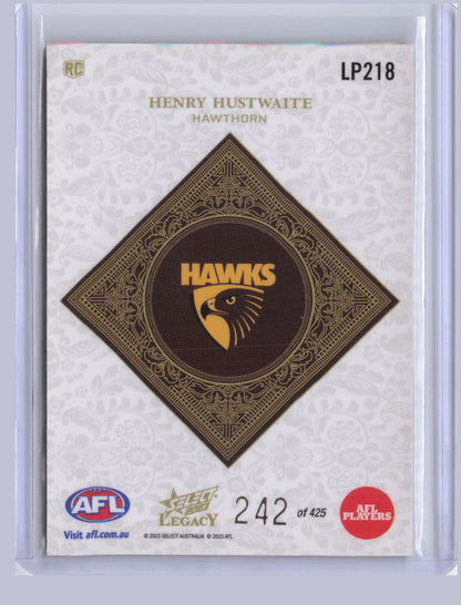 Henry Hustwaite 2023 Select Legacy Plus RC 242/425