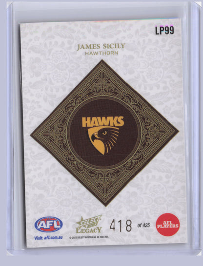 James Sicily 2023 Select Legacy Plus 418/425