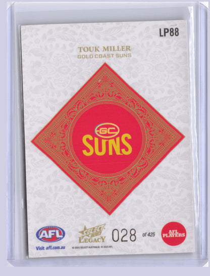 Touk Miller 2023 Select Legacy Plus 28/425