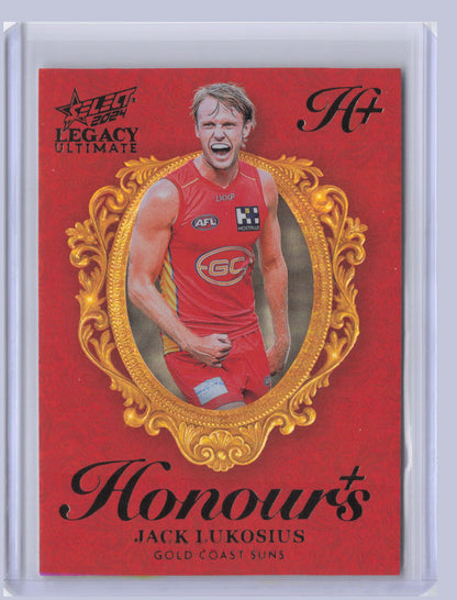 Jack Lukosius 2024 Select Legacy Ultimate Honours + 42/125