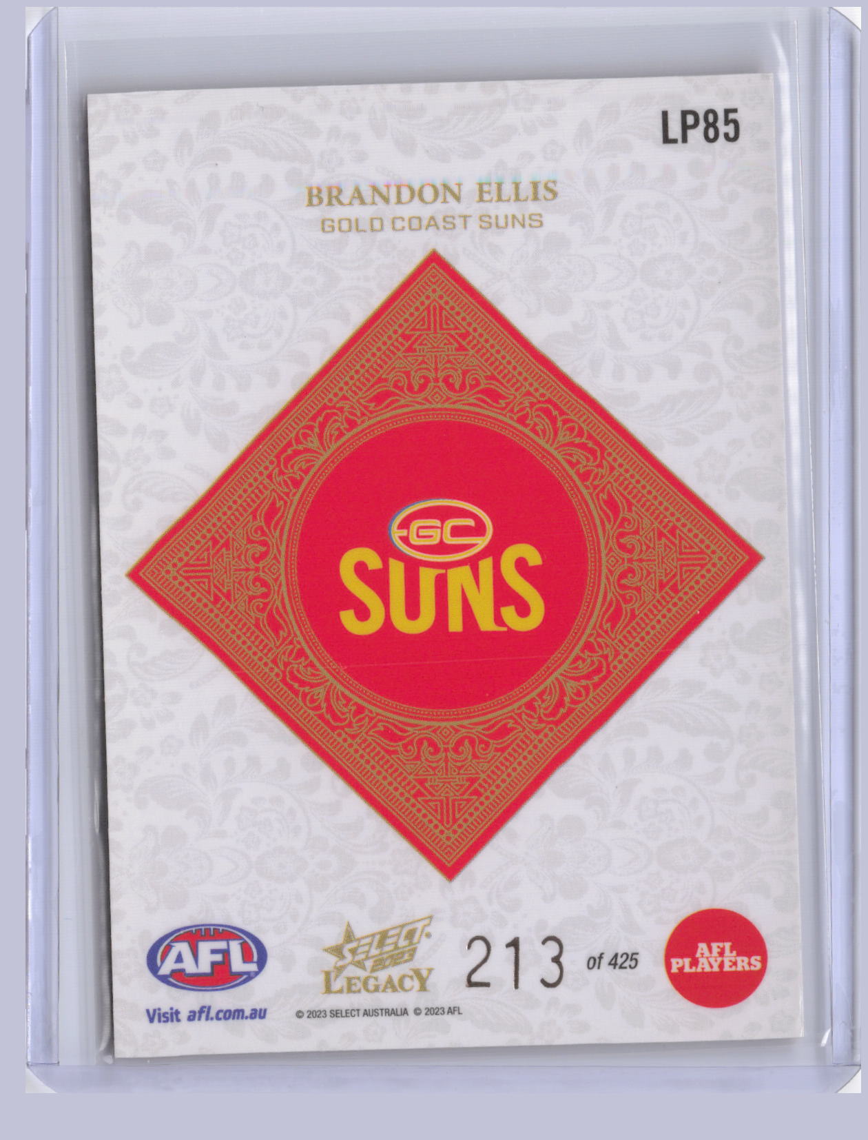 Brandon Ellis 2023 Select Legacy Plus 213/425