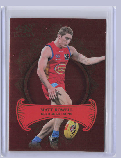 Matt Rowell 2023 Select Legacy Plus 352/425