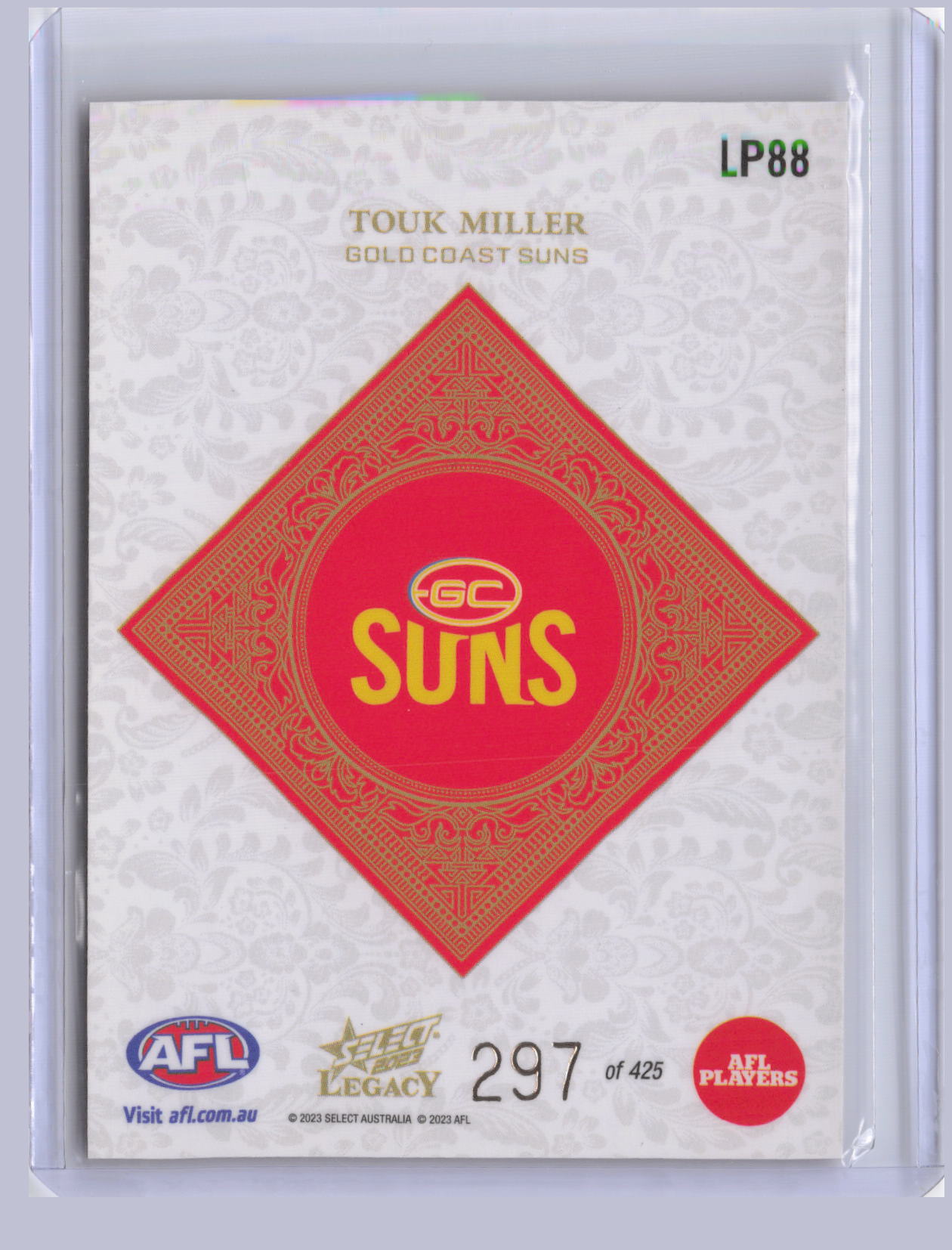 Touk Miller 2023 Select Legacy Plus 297/425