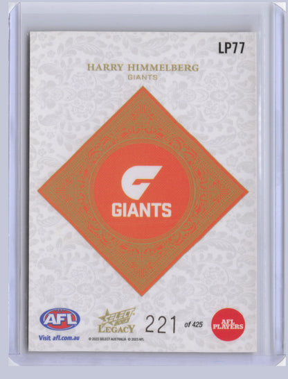 Harry Himmelberg 2023 Select Legacy Plus 221/425