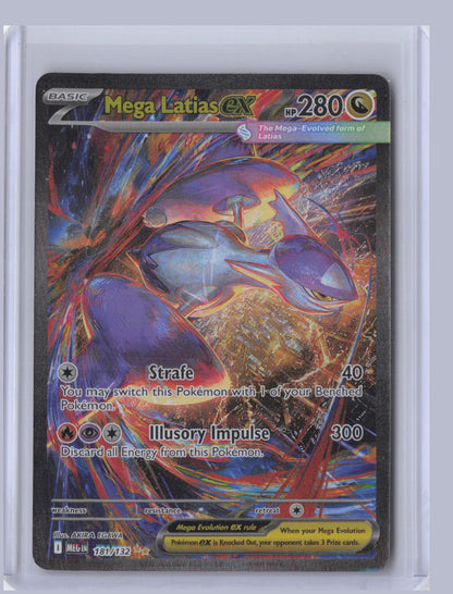 Mega Latias ex Pokemon Mega Evolution MEG 2025 Special Illustration Rare 181/132