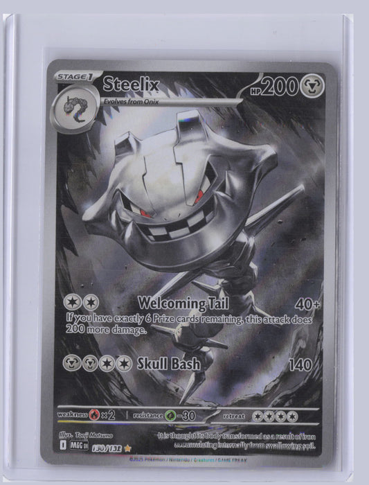Steelix Pokemon Mega Evolution MEG 2025 Shiny Rare 150/132