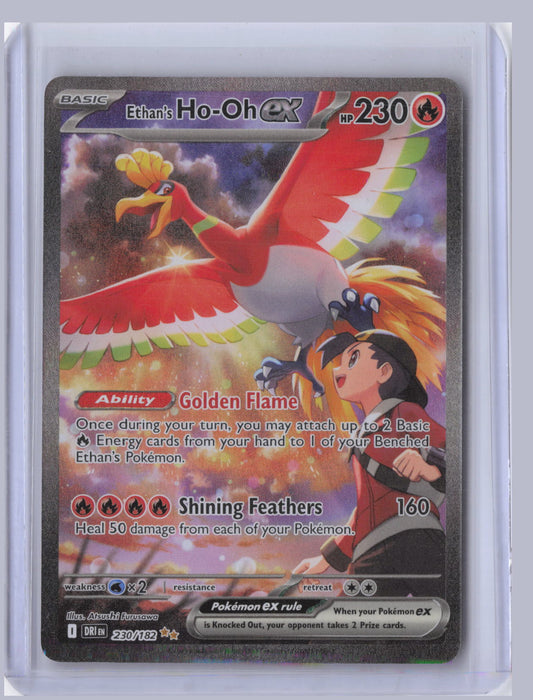 Ethan's Ho-Oh ex Pokemon Destined Rivals DRI 2025 SIR 230/182
