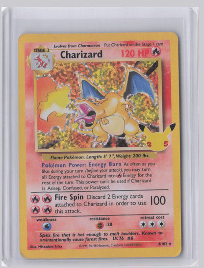 Charizard Pokemon Celebrations CEL 2021 Ultra Rare 4/102