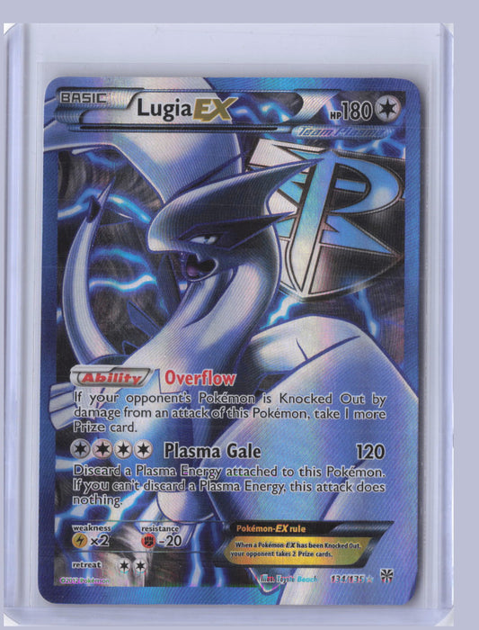 Lugia-EX Pokemon Plasma Storm PLS 2013 Ultra Rare 134/135