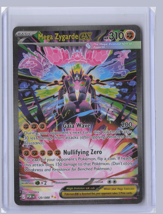 Mega Zygarde ex Pokemon Perfect Order POR 2026 Special Illustration Rare 120/088