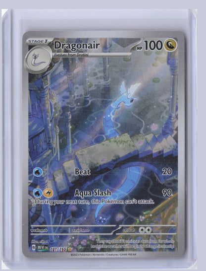 Dragonair Pokemon 151 MEW 2023 Illustration Rare 181/165