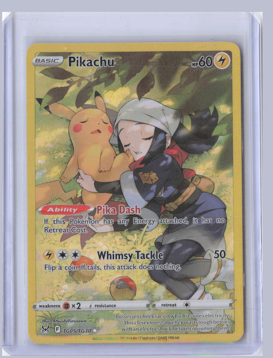 Pikachu Pokemon Lost Origin LOR 2022 Trainer Gallery Holo Rare TG05/TG30