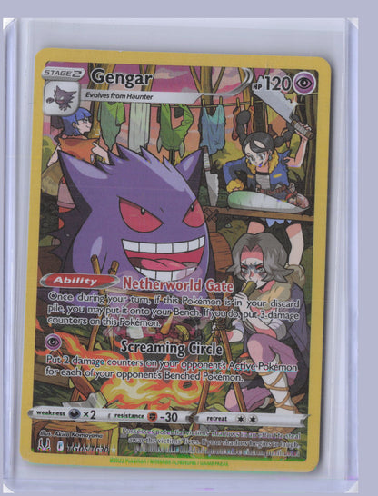 Gengar Pokemon Lost Origin LOR 2022 Trainer Gallery Holo Rare TG06/TG30