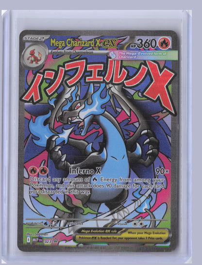Mega Charizard X ex Pokemon Mega Evolution Promos MEP 2025 Promo 023/