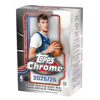 2025-26 Topps Chrome Basketball Value Box