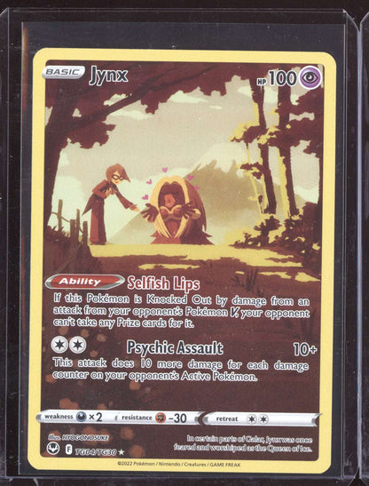 Jynx 2022 Pokemon Silver Tempest Trainer Gallery Holo Rare TG04/TG30
