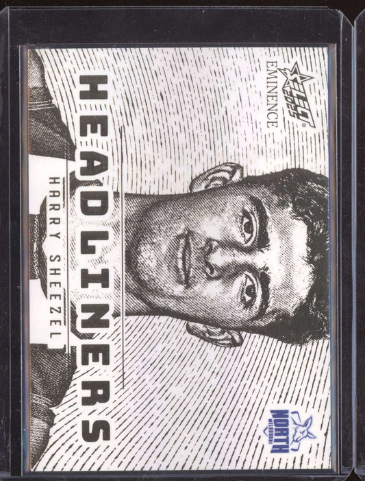 Harry Sheezel 2025 Select Eminence Headliners Gold 17/25