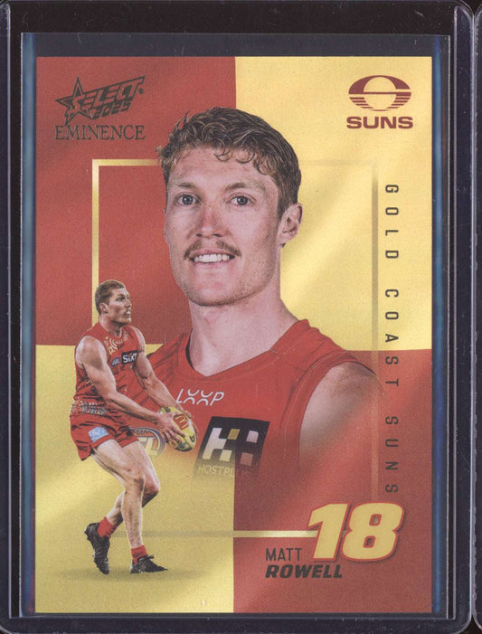Matt Rowell 2025 Select Eminence Colours 131/190