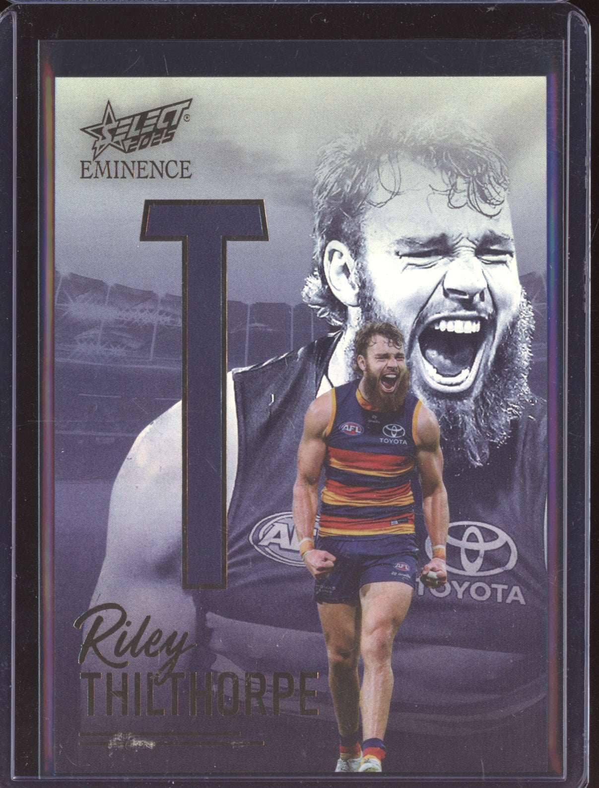 Riley Thilthorpe 2025 Select Eminence Nameplate Gold 55/115