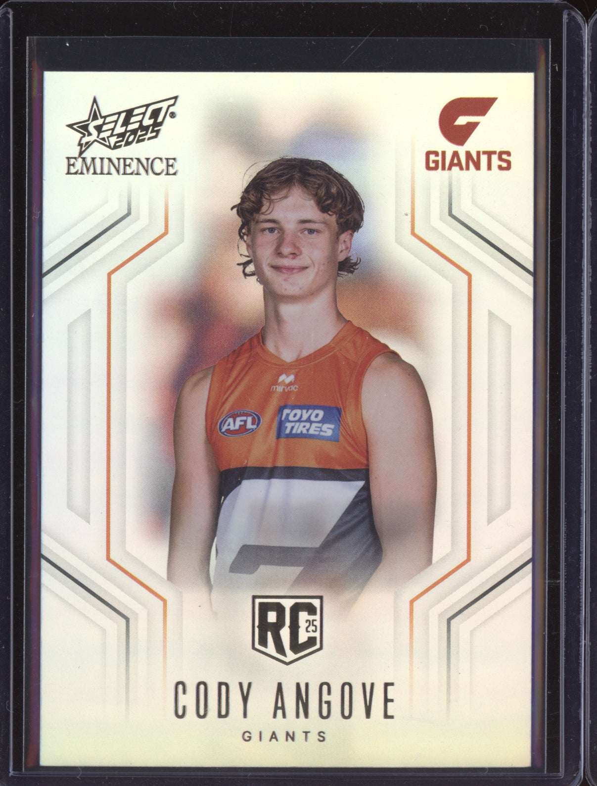 Cody Angove 2025 Select Eminence Numbered 134/425