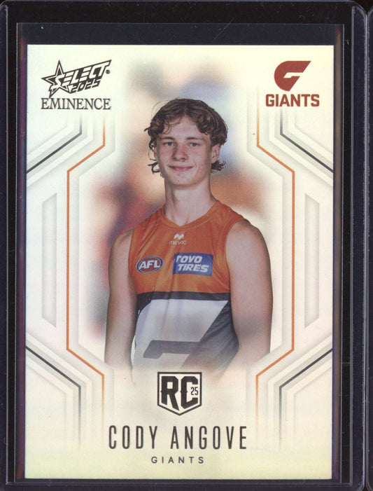 Cody Angove 2025 Select Eminence Numbered 134/425
