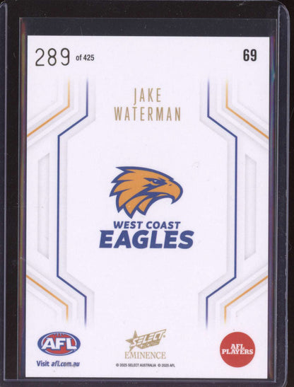 Jake Waterman 2025 Select Eminence Numbered 289/425