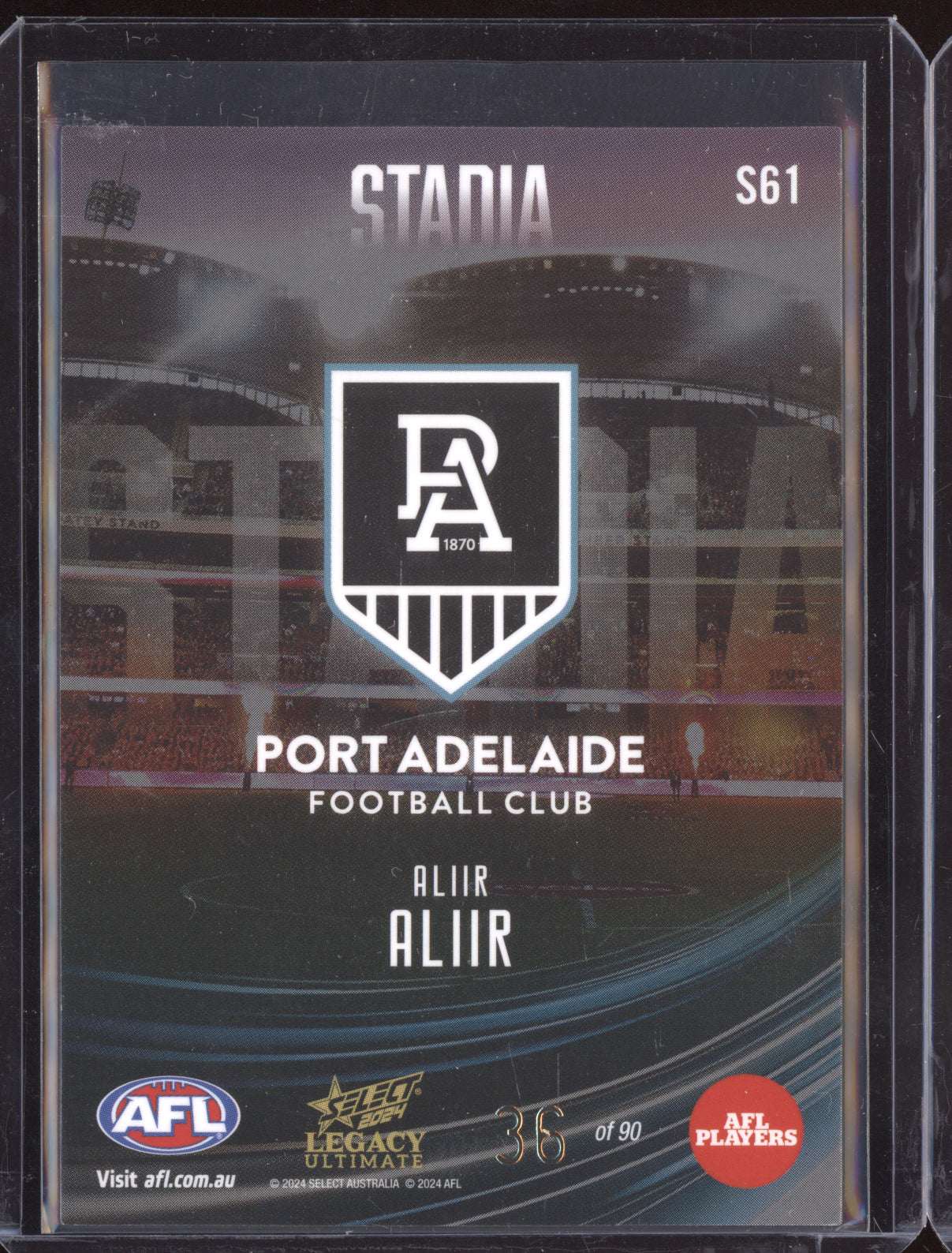 Aliir Aliir 2024 Select Legacy Ultimate Stadia 36/90