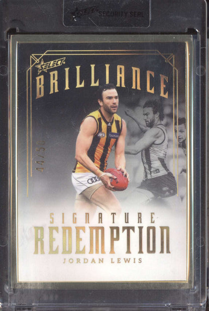 Jordan Lewis 2025 Select Brilliance Signatures Signature Redemption 44/50