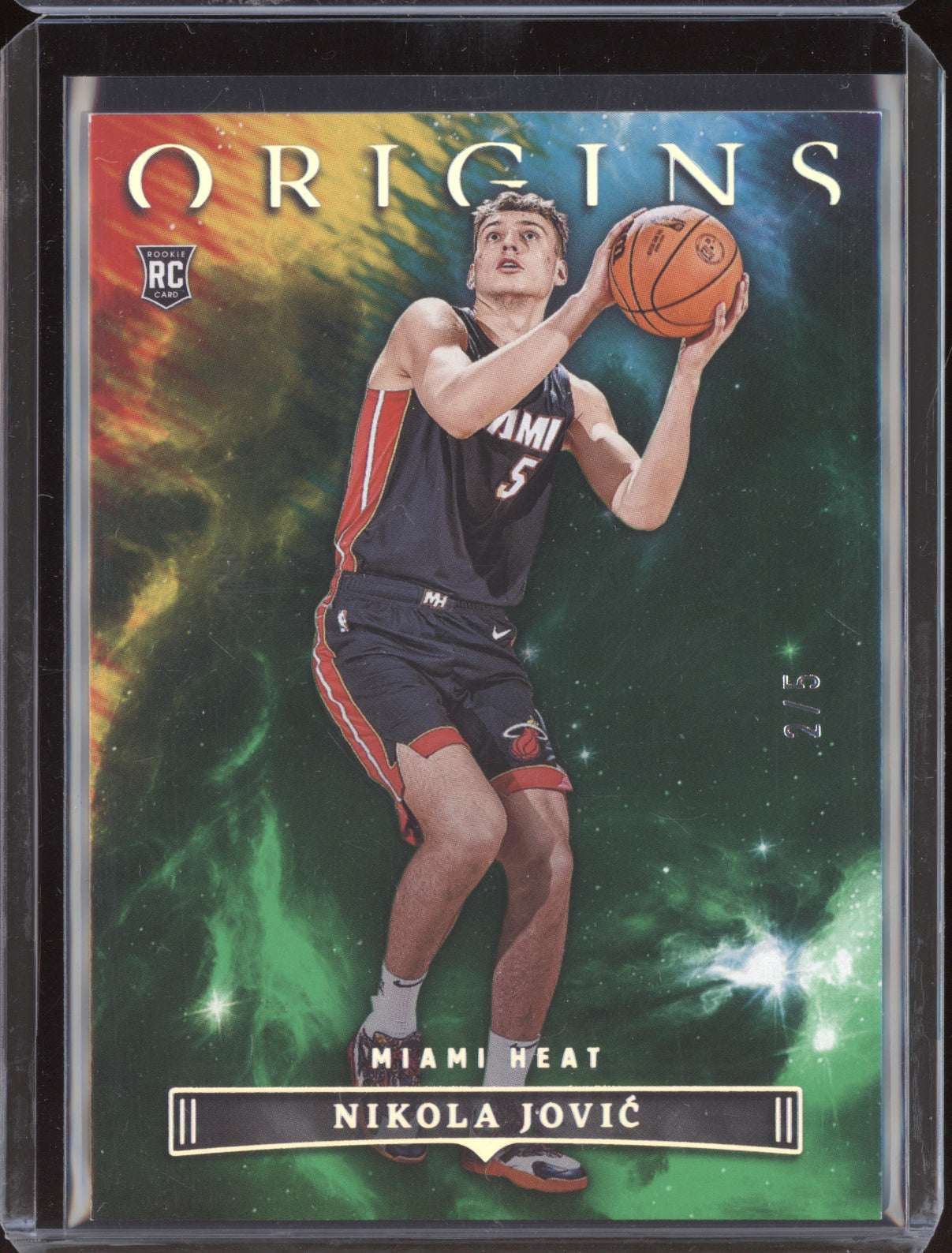 Nikola Jovic 2022-23 Panini Origins Green RC 2/5