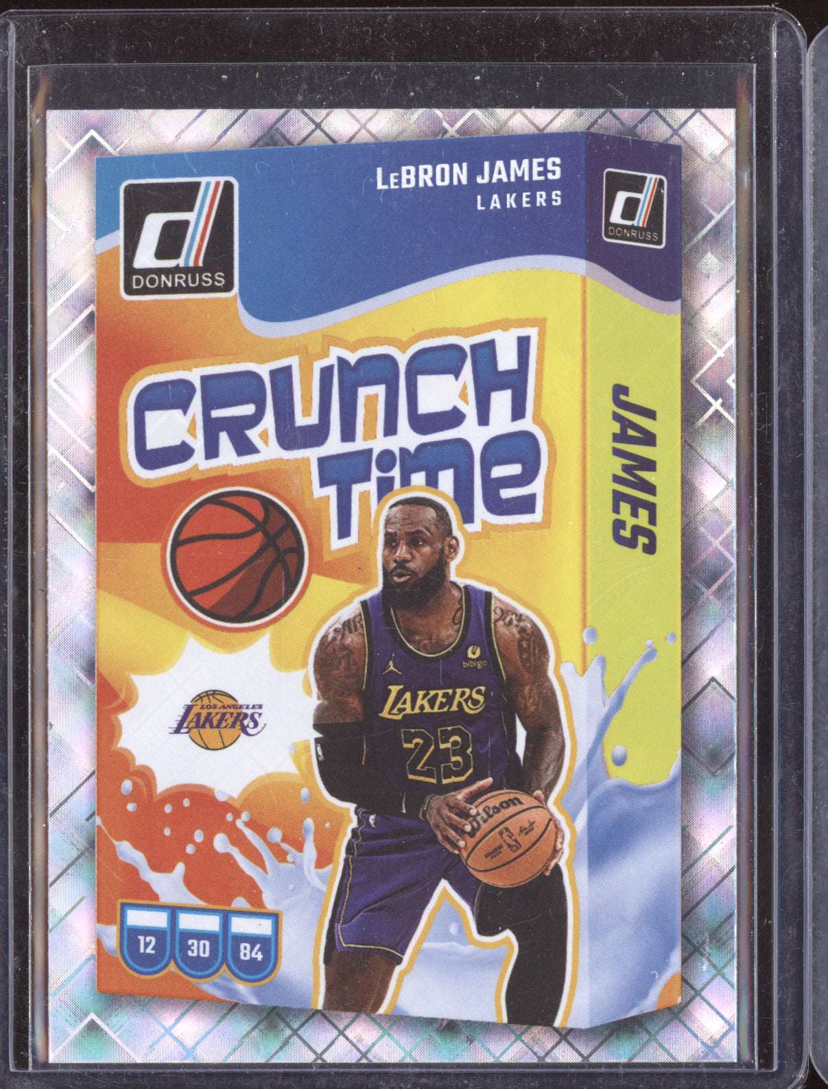 Lebron James 2024-25 Panini Donruss Crunch Time Diamond