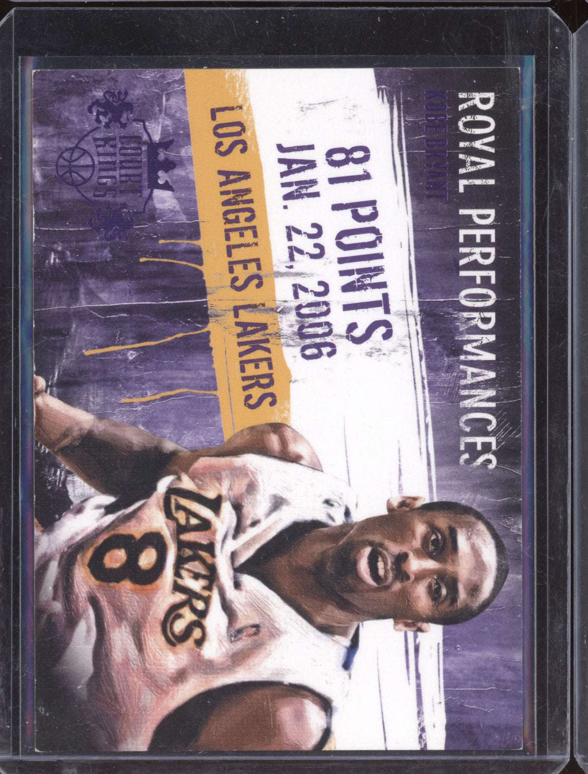 Kobe Bryant 2013-14 Panini Court Kings Royal Performances 1/25