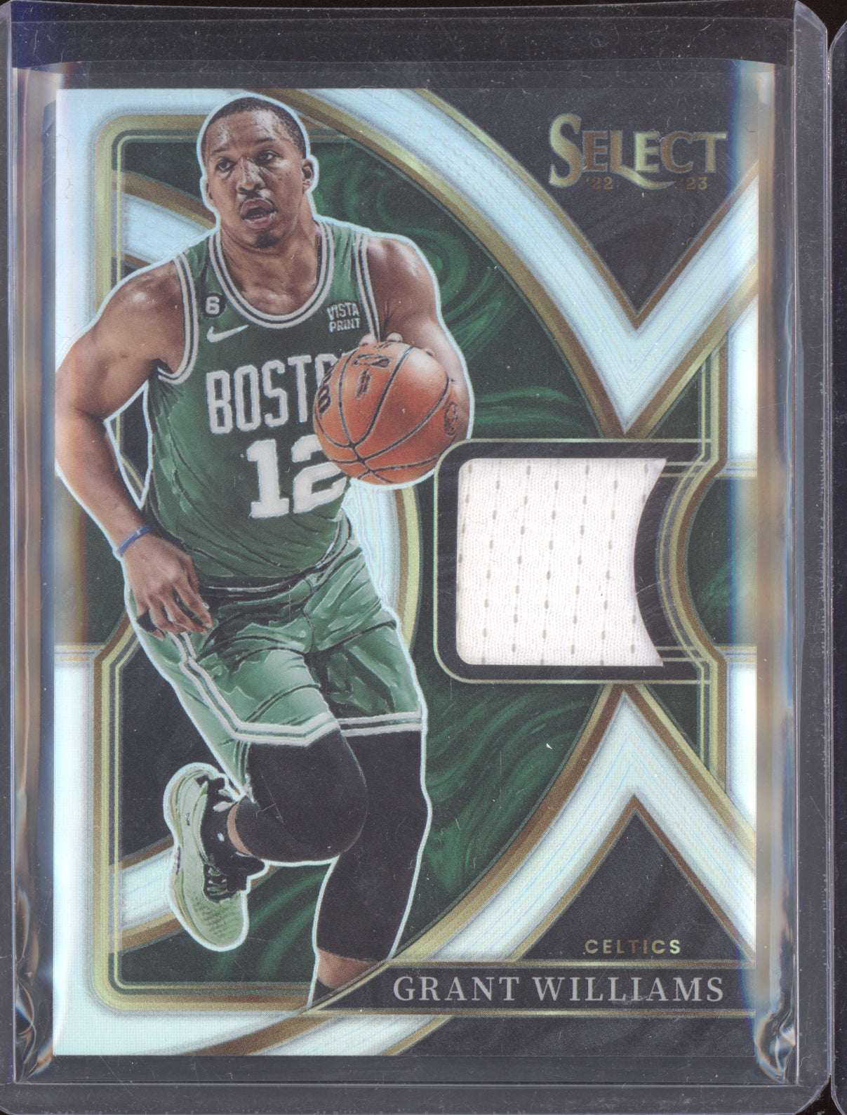 Grant Williams 2022-23 Panini Select Selective Swatches Jersey