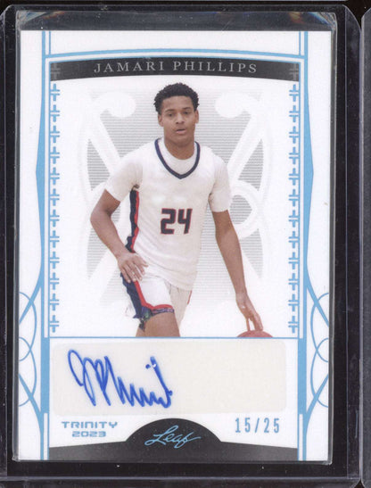 Jamari Phillips 2023 Leaf Trinity Auto 15/25