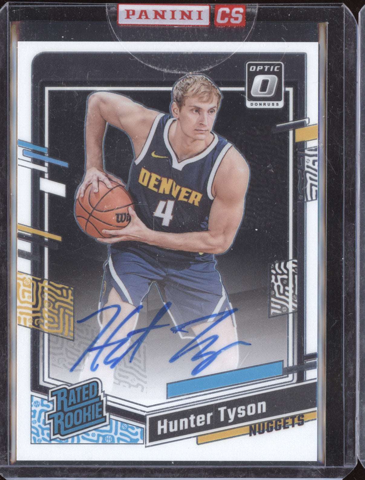Hunter Tyson 2023-24 Panini Optic Auto RC