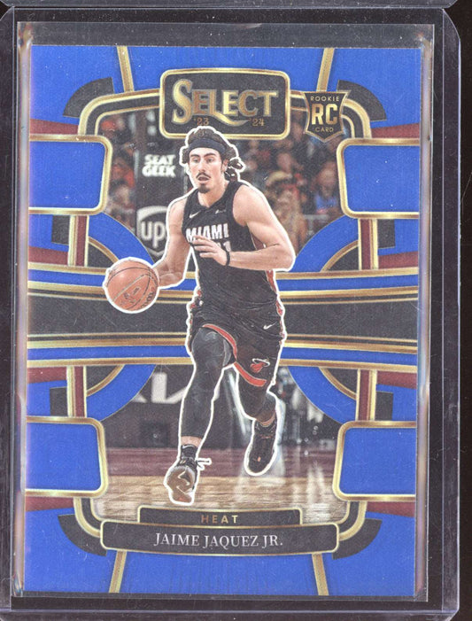 Jaime Jaquez Jr 2023-24 Panini Select Blue Prizm Silver RC
