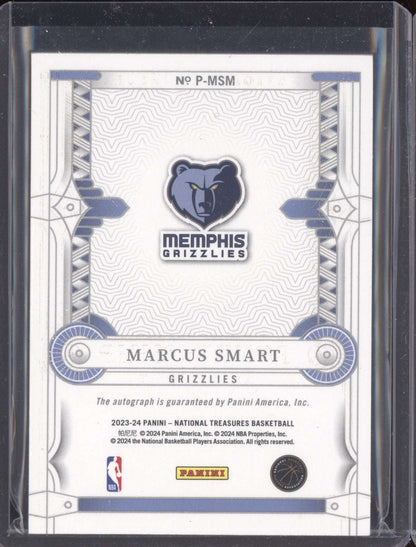 Marcus Smart 2023-24 Panini National Treasures Penmanship Gold 2/10