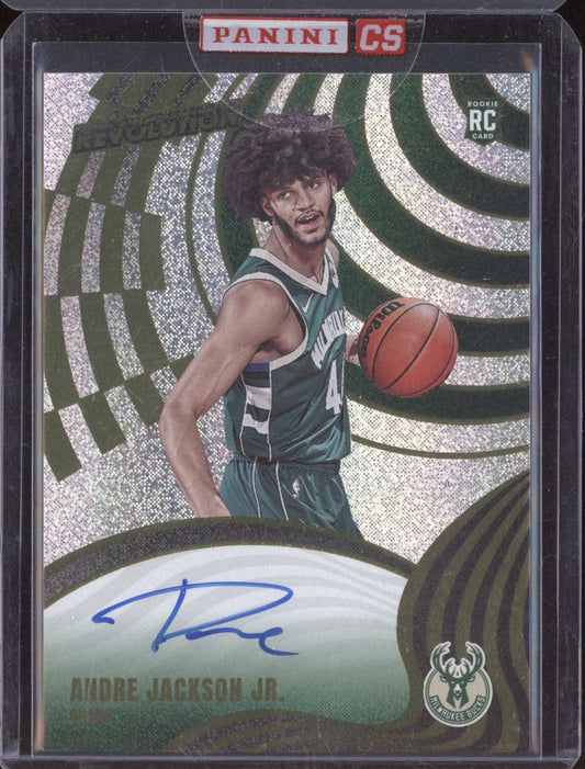 Andre Jackson Jr 2023-24 Panini Revolution Auto RC