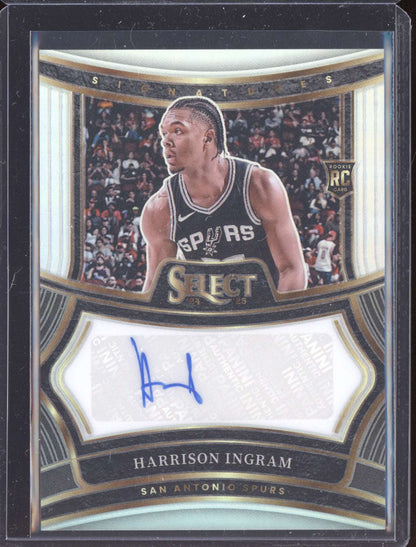 Harrison Ingram 2024-25 Panini Select Rookie Auto RC 224/249