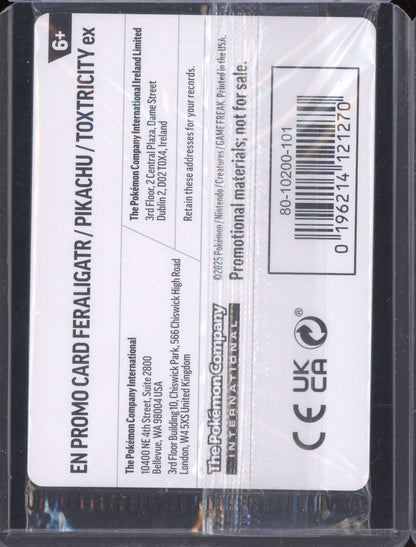 Feraligatr 2025 Pokemon Scarlet & Violet Promo Illustration Contest 213