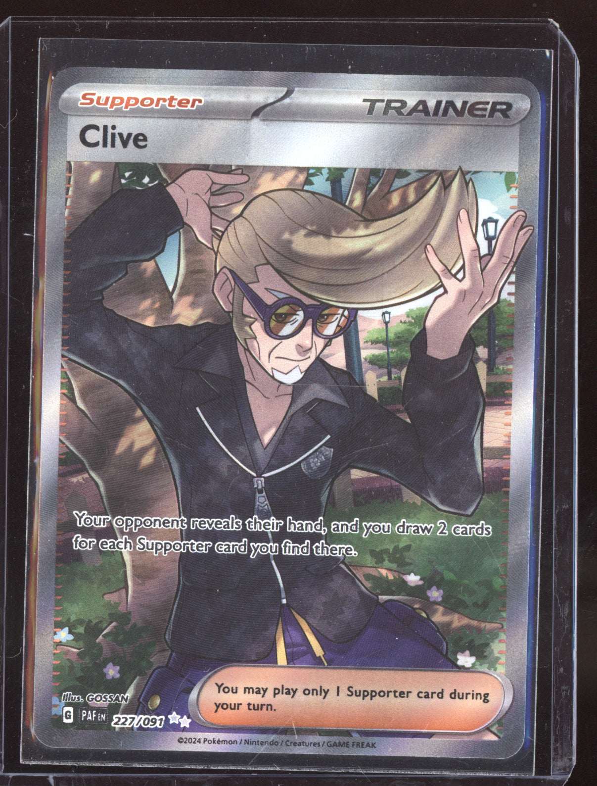 Clive 2024 Pokemon Paldean Fates Ultra Rare 227/091